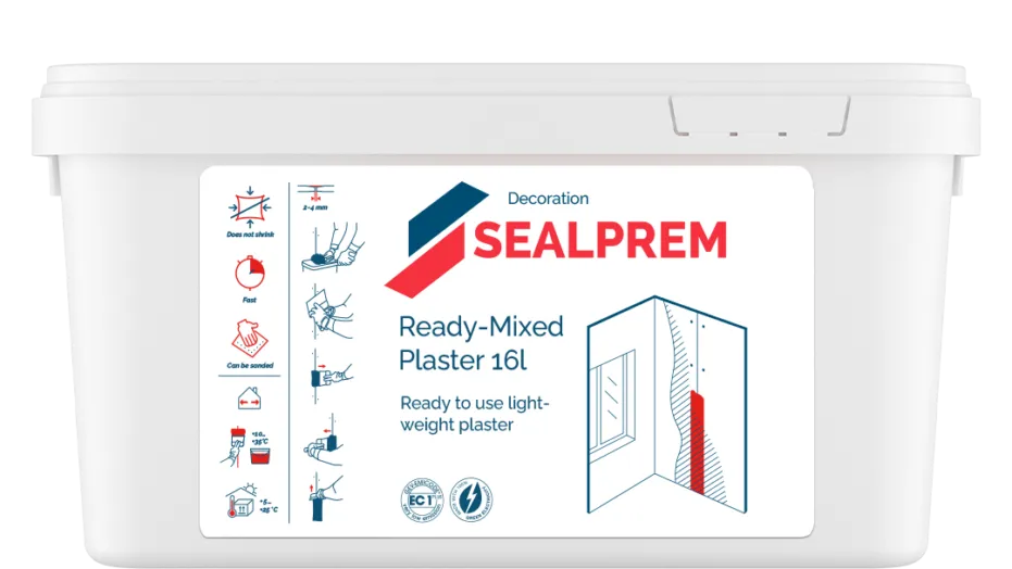 Seal Prem Ready Mixed Plaster 156 L 16 L